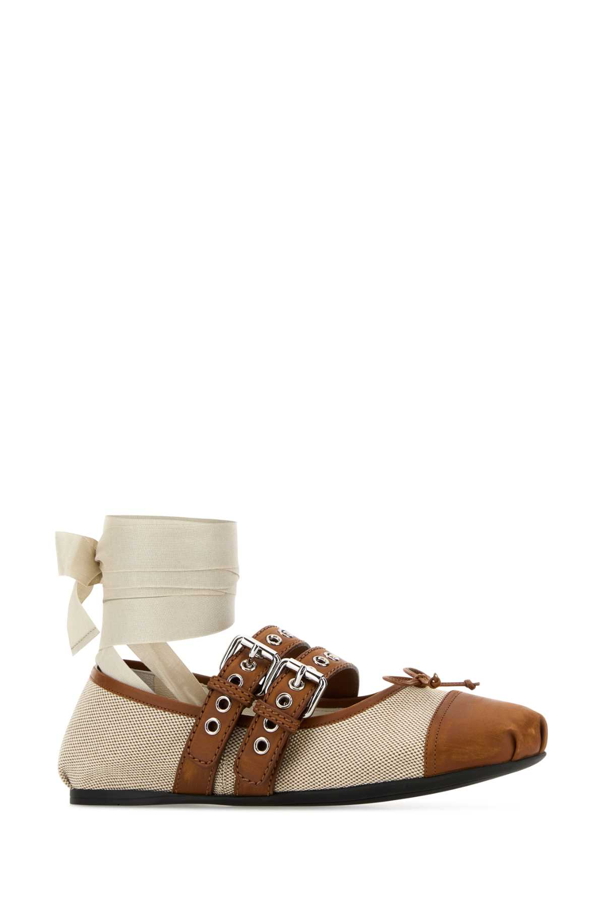 [Miu Miu] Flat shoes SS26 5F608EF0053ZMK F0C4Z