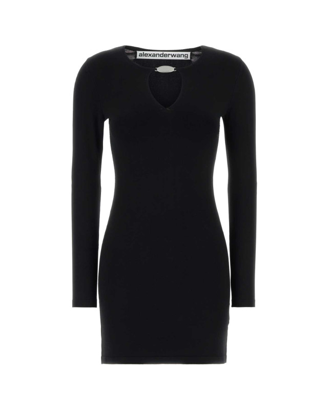 [ALEXANDER WANG] Long sleeve dress SS26 1KC1266096 001