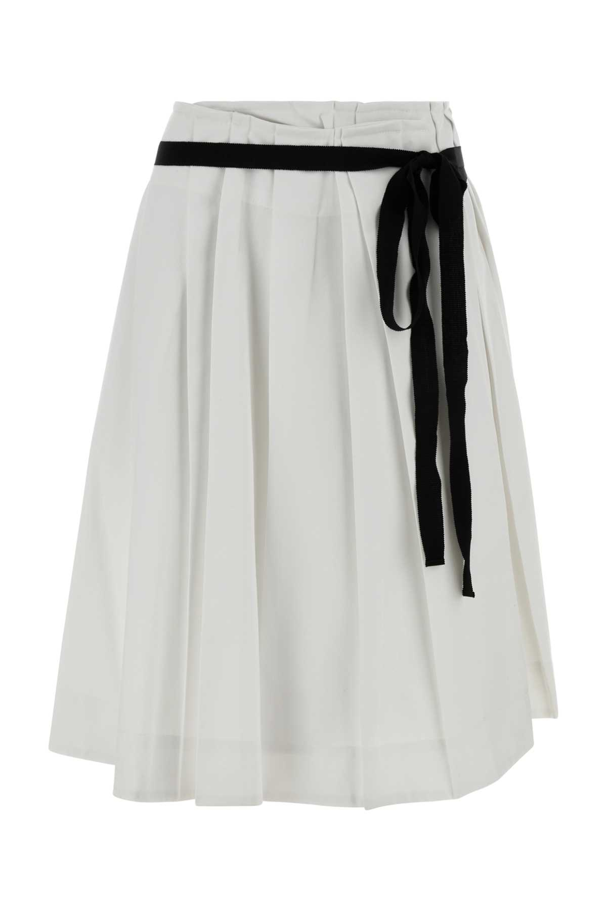 [Prada] Midi skirt SS26 P157IGSOOO1000 F0009