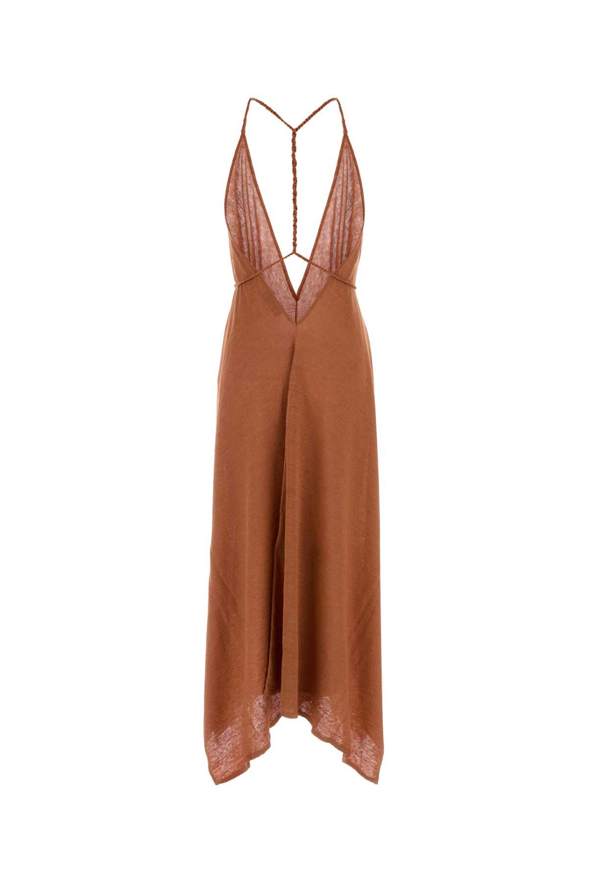 [Alanui] Sleeveless dress SS26 LWHI048R26KNI0017373 BURN