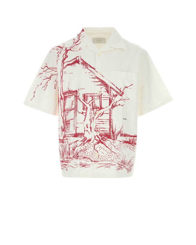 [Prada] Shirts Short Sleeve SS26 UCS414SUMO184F F0011