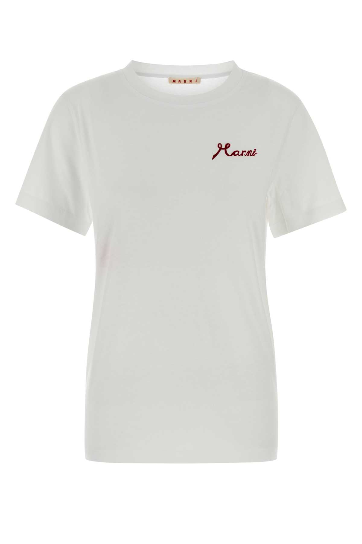 [Marni] T-shirts Short Sleeve SS26 THJE0293PDUSCY81 LOW01