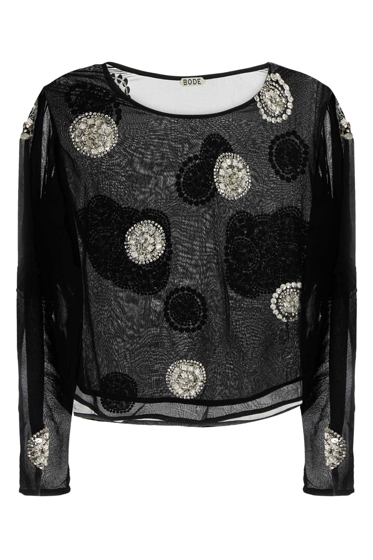 [BODE] Knitwear SS26 WRS26SH018 BLACK