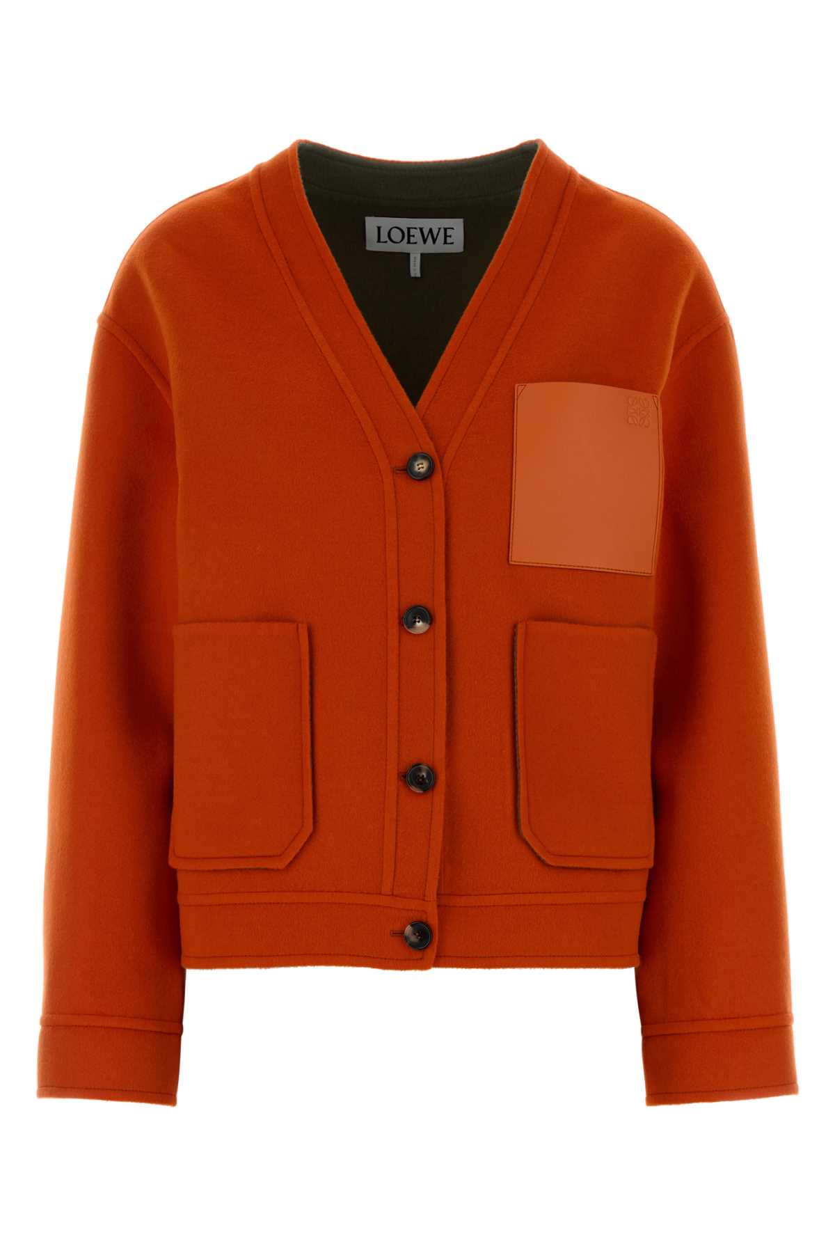 [Loewe] Knitwear SS26 S359Y02XFU KHAKIORANGE