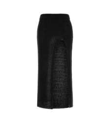 [Alanui] Long skirt SS26 LWHL02CR26KNI0011010 BLACK