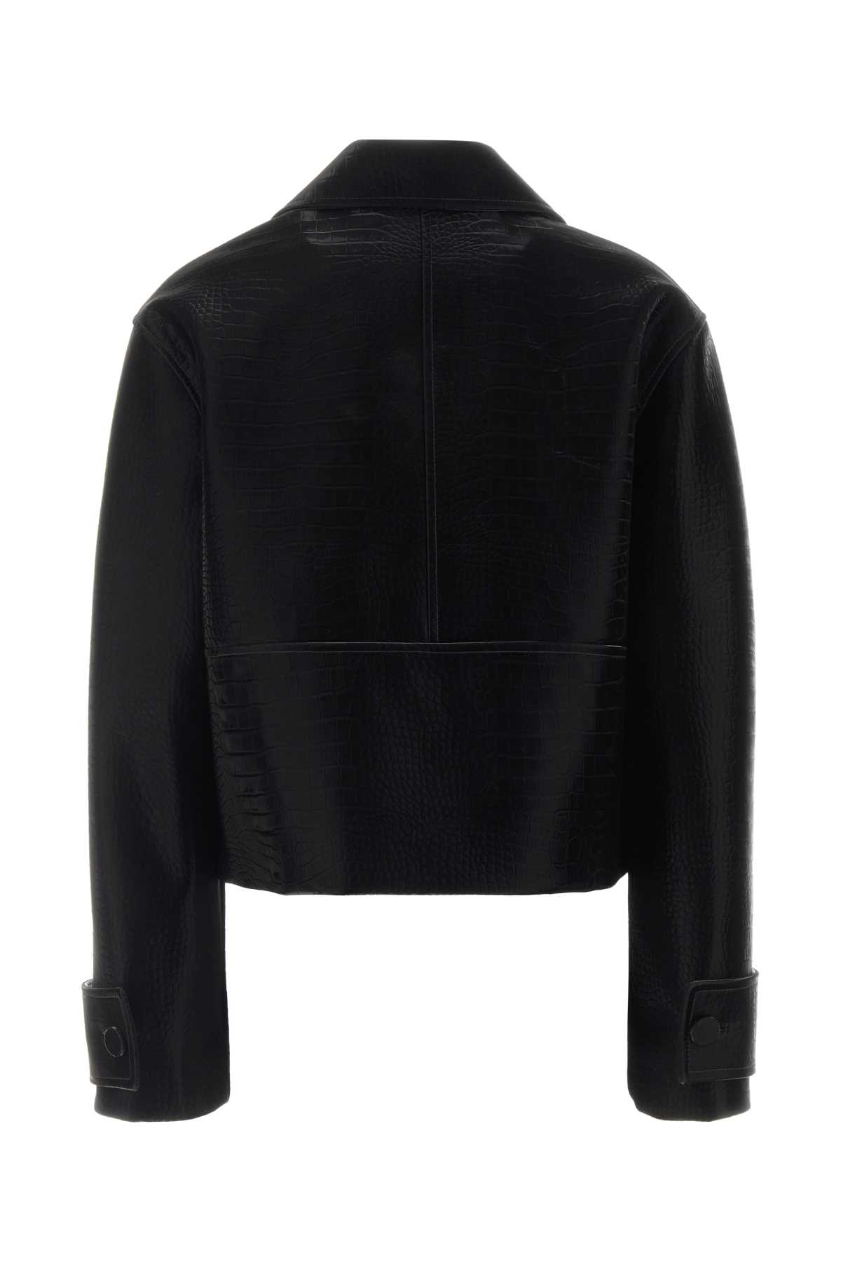 [Gucci] Leather Jacket SS26 848172XNBAA 1000