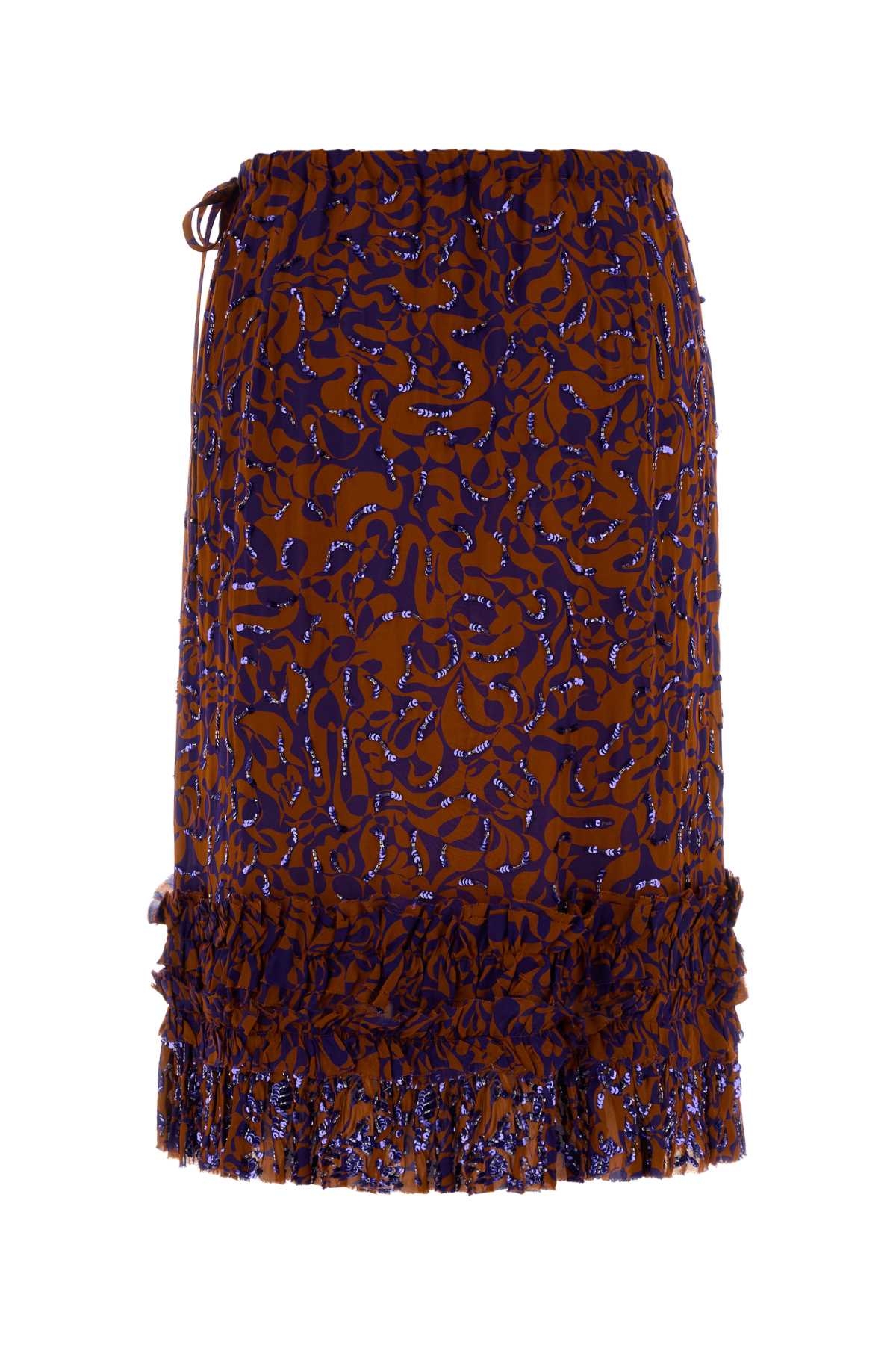 [DRIES VAN NOTEN] Midi skirt SS26 2611308903006 353