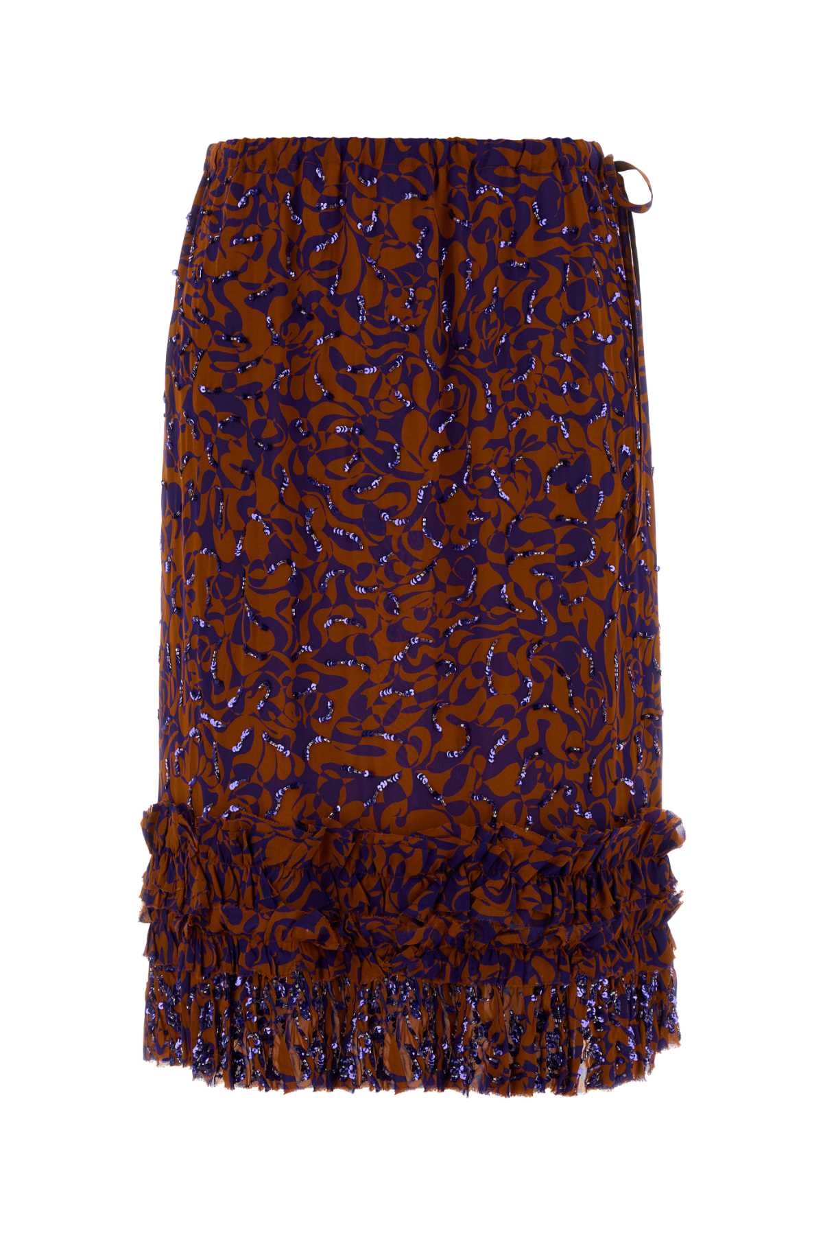 [DRIES VAN NOTEN] Midi skirt SS26 2611308903006 353