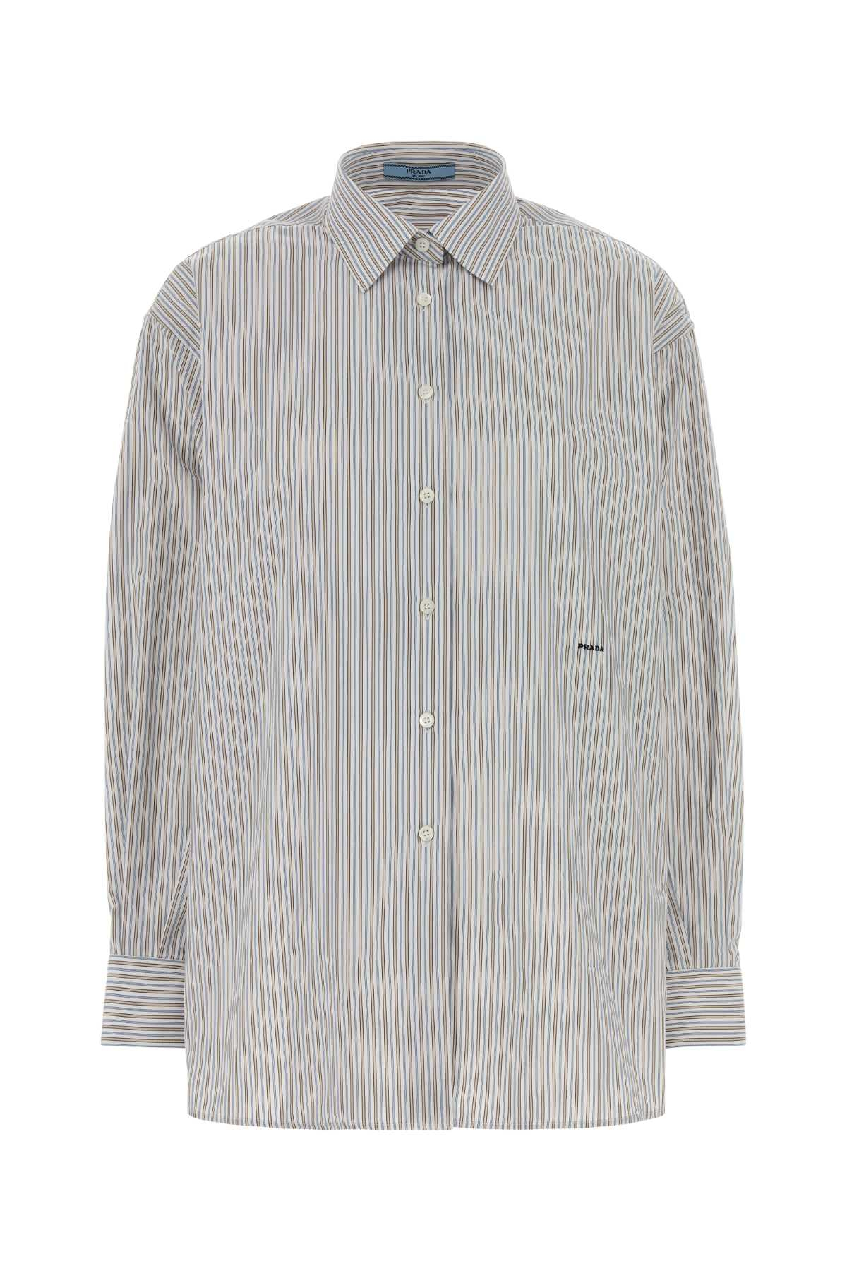[Prada] Shirts Long Sleeve SS26 P493IRSOOO18RG F0S4M