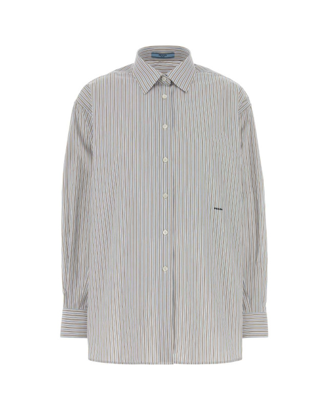 [Prada] Shirts Long Sleeve SS26 P493IRSOOO18RG F0S4M