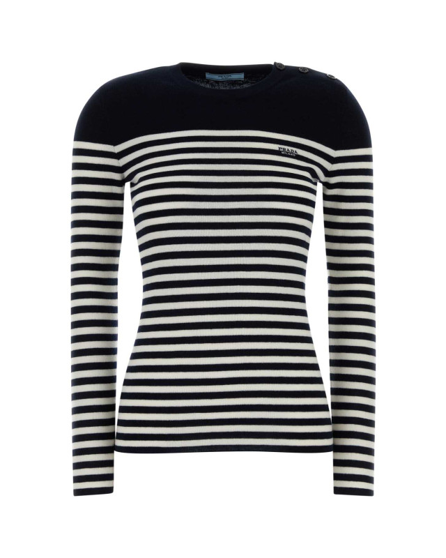 [Prada] Knitwear SS26 P24Z2QSOOO19IH F022X