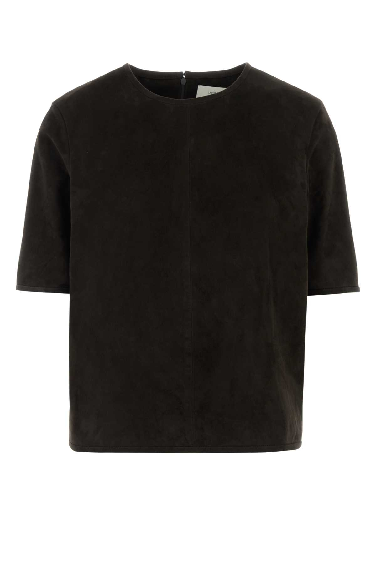 [LouLou De Saison] T-shirts Short Sleeve SS26 ZAIDA DARKBROWN