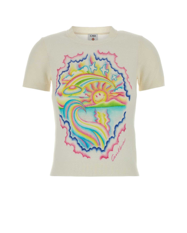 [Casablanca] T-shirts Short Sleeve SS26 WSP26KW125001 LEREOL