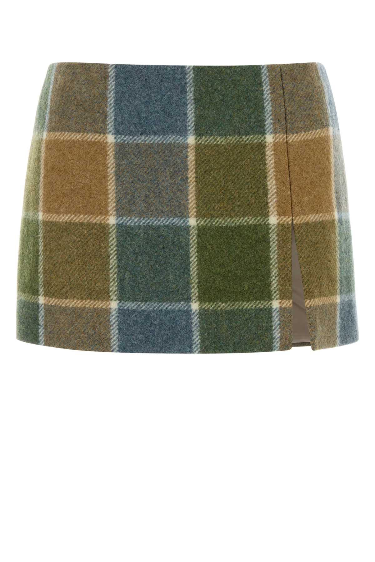 [Miu Miu] Mini skirt SS26 MG2604SOOO1806 F0XX7