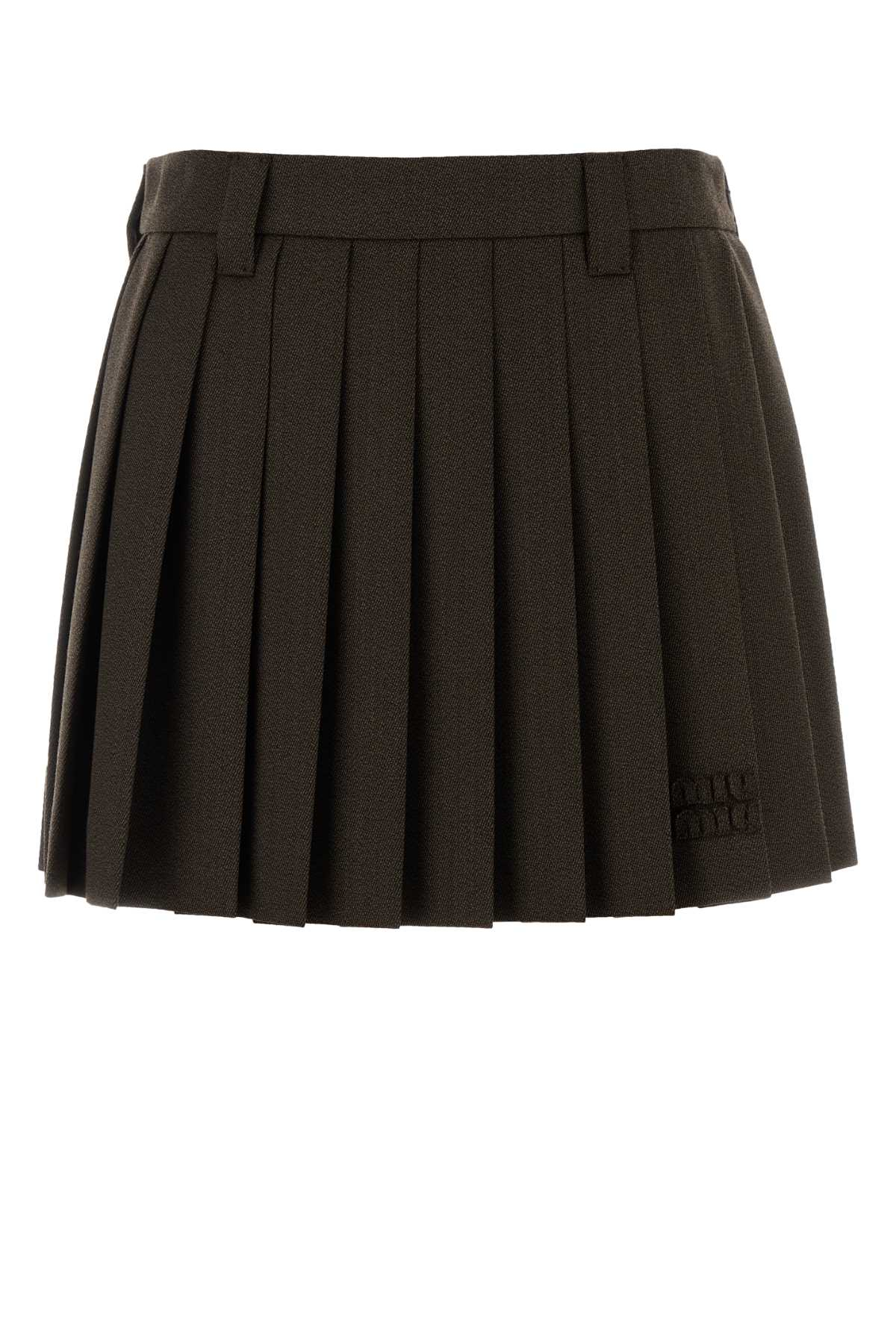 [Miu Miu] Mini skirt SS26 MG2348SOOO180R F0324