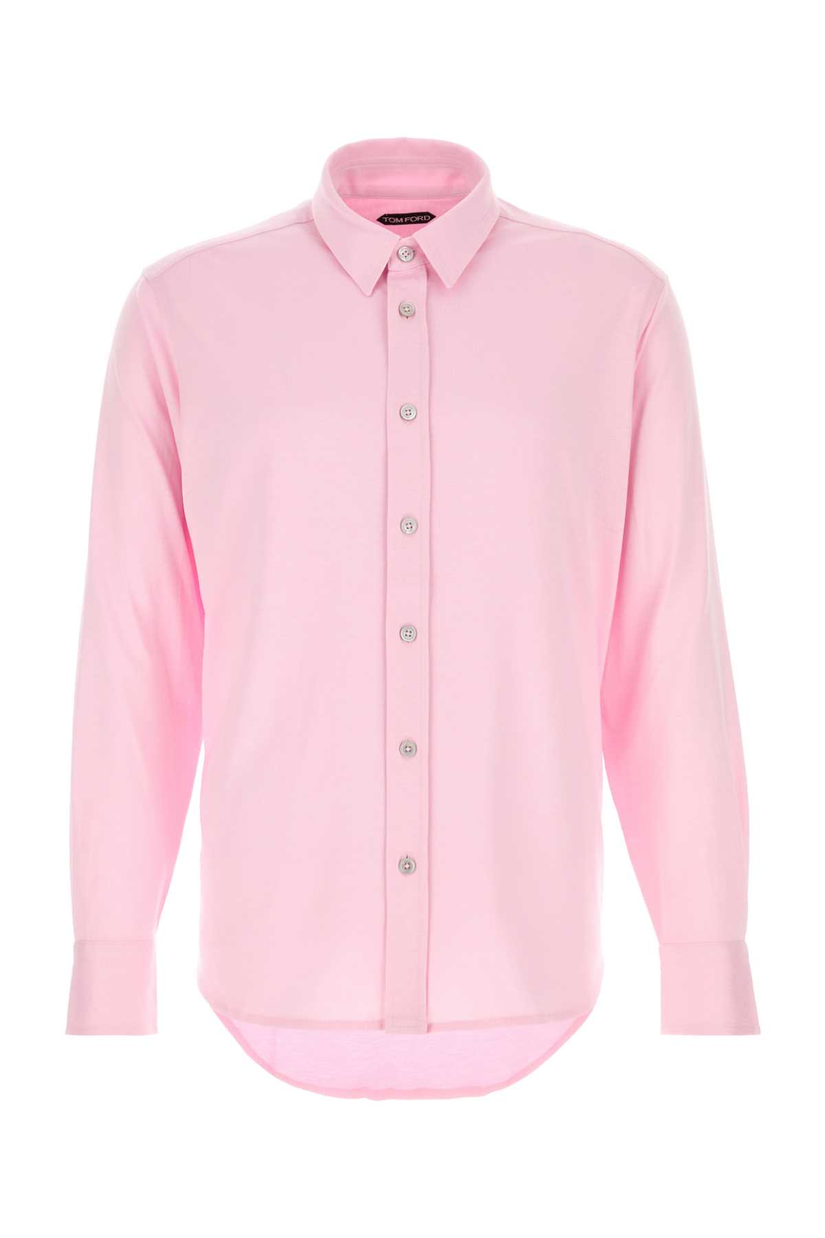[Tom Ford] Shirts Long Sleeve SS26 JBL014JMS026 PAH