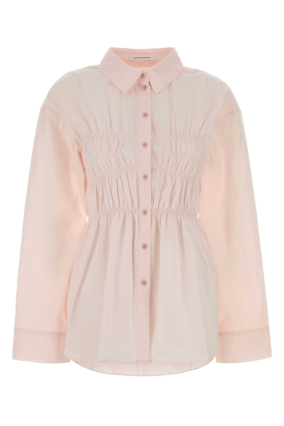 [Cecilie Bahnsen] Shirts Long Sleeve SS26 425RTW12001 BLUSHPINK
