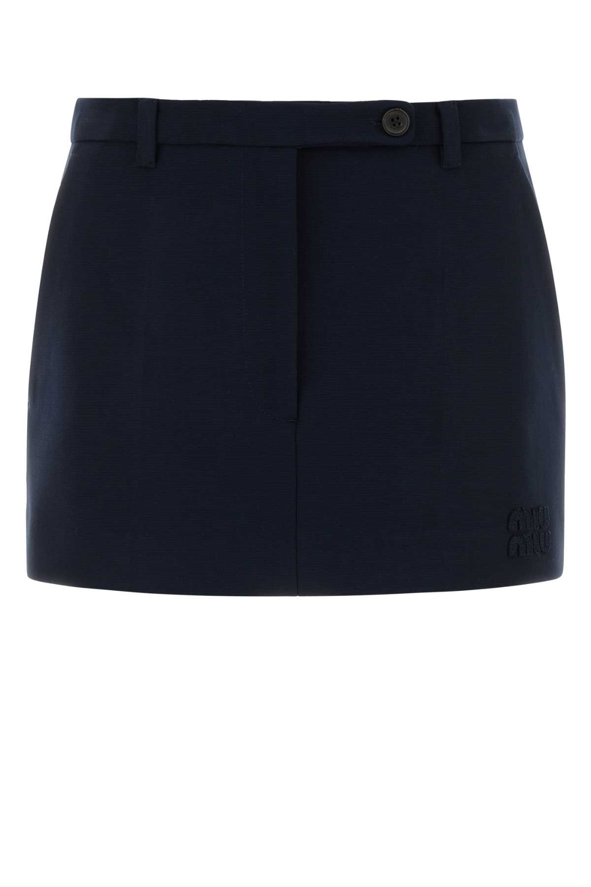 [Miu Miu] Mini skirt SS26 MG2573SOOO18FQ F0008