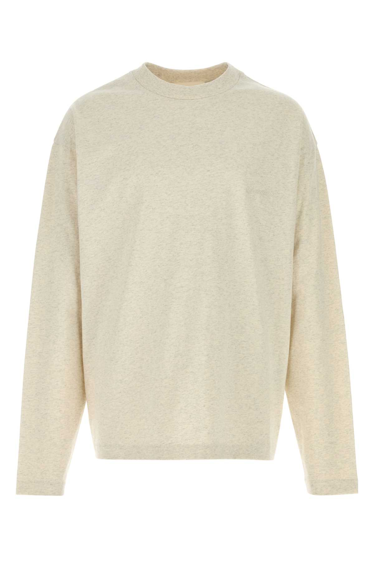 [FEAR OF GOD ESSENTIAL] T-shirts Long Sleeve SS26 125HO254202F OATMEALHEATHER