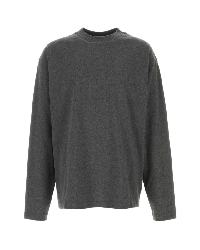 [FEAR OF GOD ESSENTIAL] T-shirts Long Sleeve SS26 125HO254201F CHARCOALHEATHER