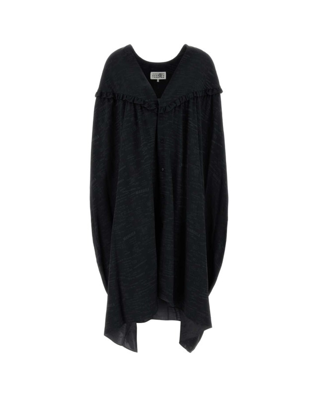 [MM6 Maison Margiela] Long sleeve dress SS26 S52DD0077M35737 002J