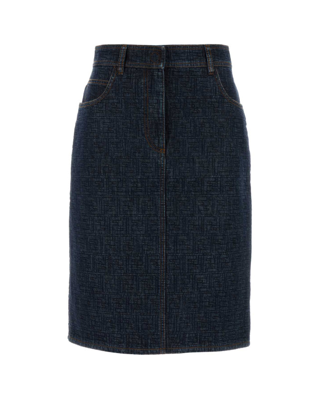 [Fendi] Midi skirt SS26 FLQ604AW82 F1UKI