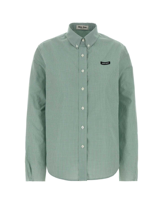 [Miu Miu] Shirts Long Sleeve SS26 MK1842SOOO1805 F077U