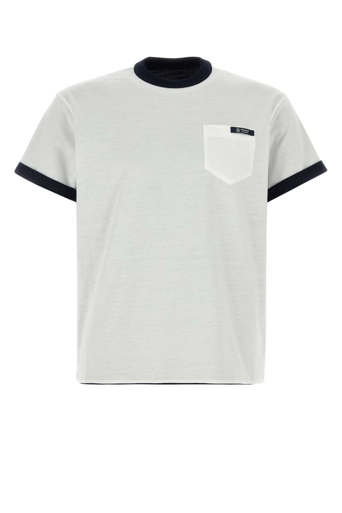 [Prada] T-shirts Short Sleeve SS26 UJN960SOOO1801 F057G