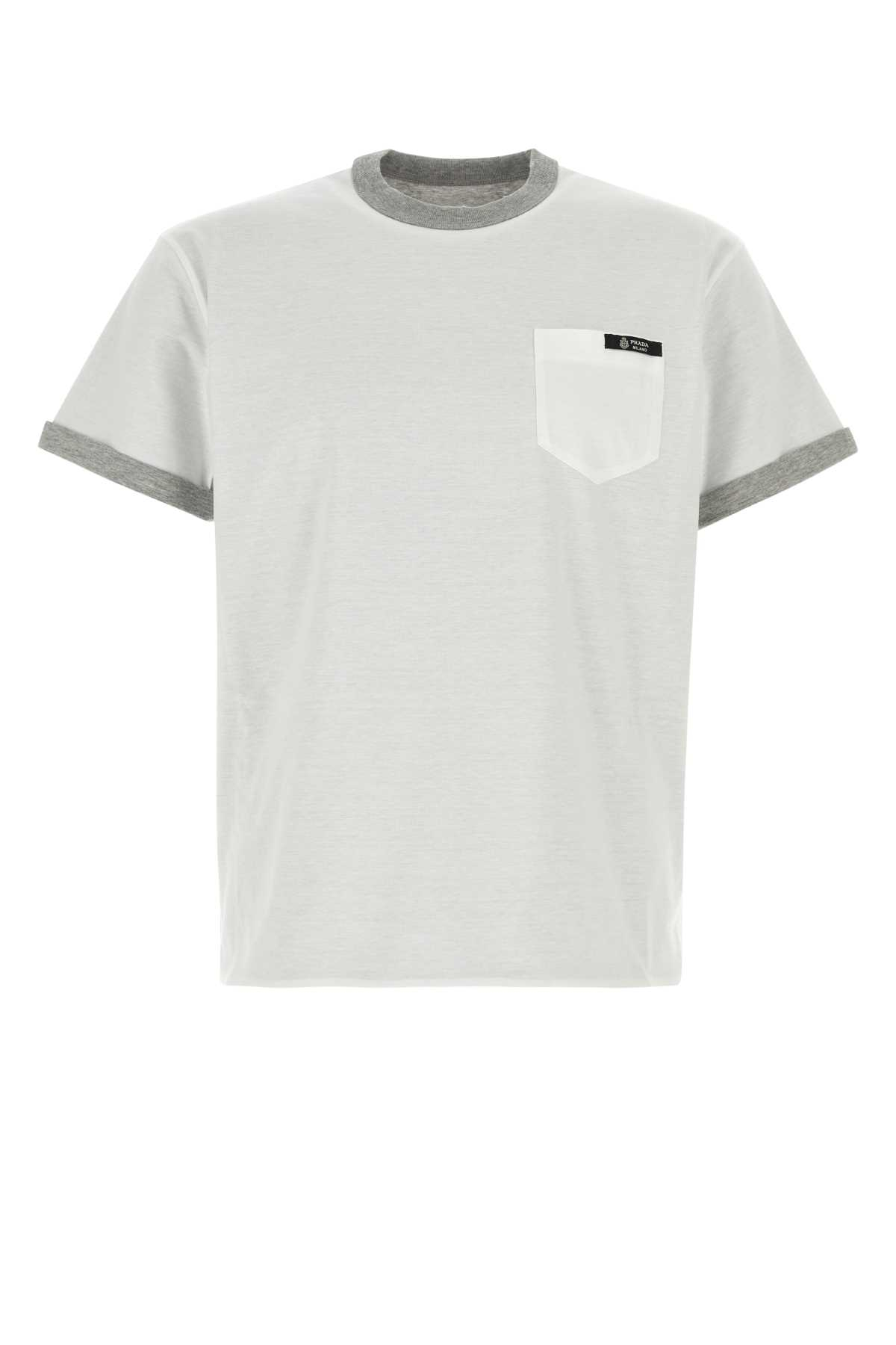 [Prada] T-shirts Short Sleeve SS26 UJN960SOOO1801 F0AV1