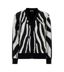 [Salvatore Ferragamo] Cardigan SS26 13I070791776 NERO