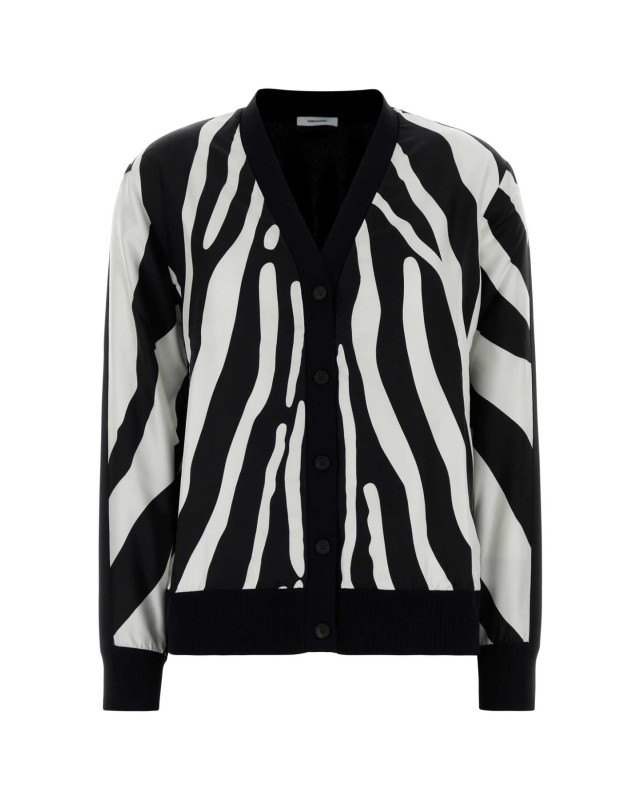 [Salvatore Ferragamo] Cardigan SS26 13I070791776 NERO