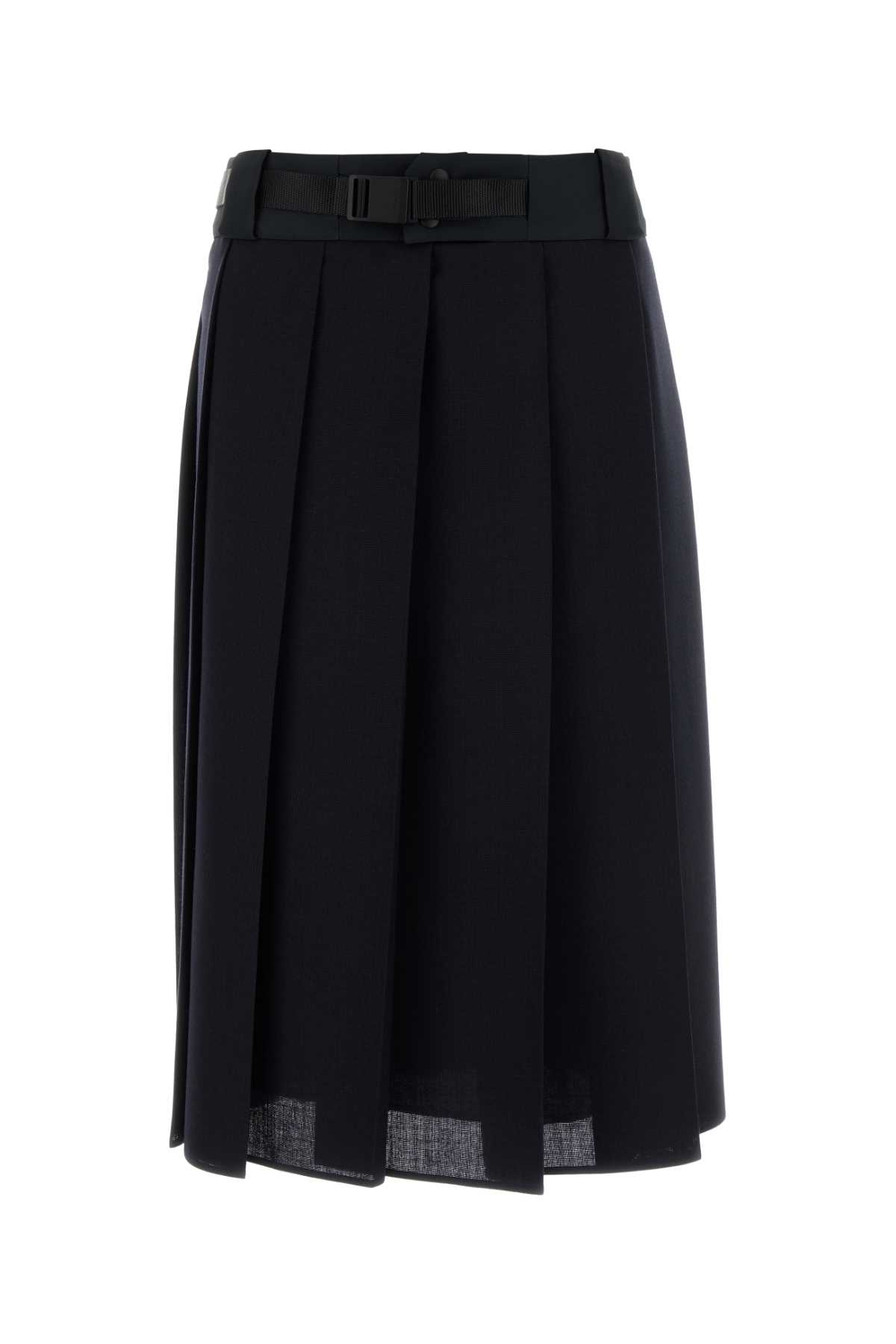 [Prada] Midi skirt SS26 P183ZSOOO18V5 F0008