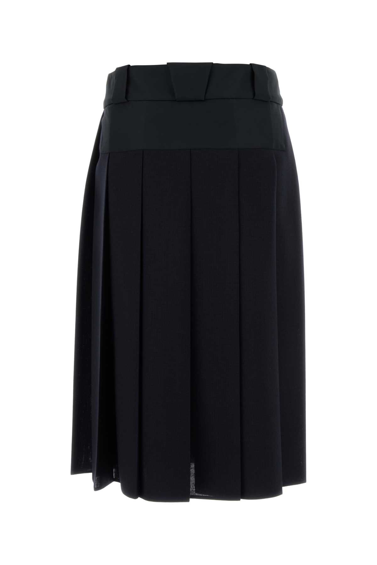 [Prada] Midi skirt SS26 P183ZSOOO18V5 F0008