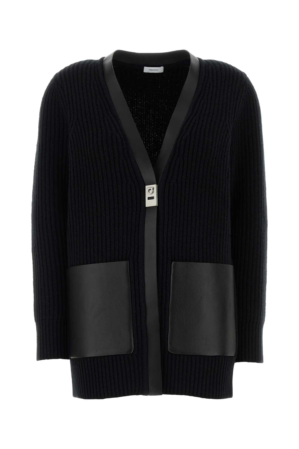 [Salvatore Ferragamo] Cardigan SS26 13H299784286 NERO
