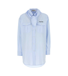 [Miu Miu] Shirts Long Sleeve SS26 MK1918SOOO173Y F0012