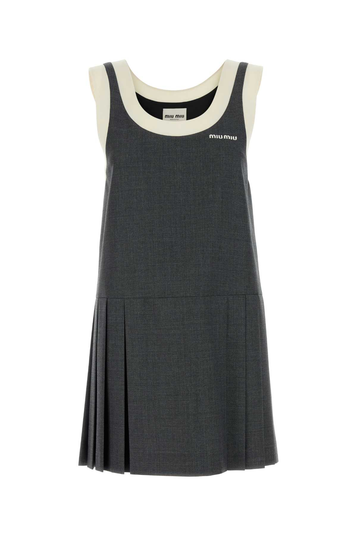 [Miu Miu] Sleeveless dress SS26 MF5647SOOO11RF F0480