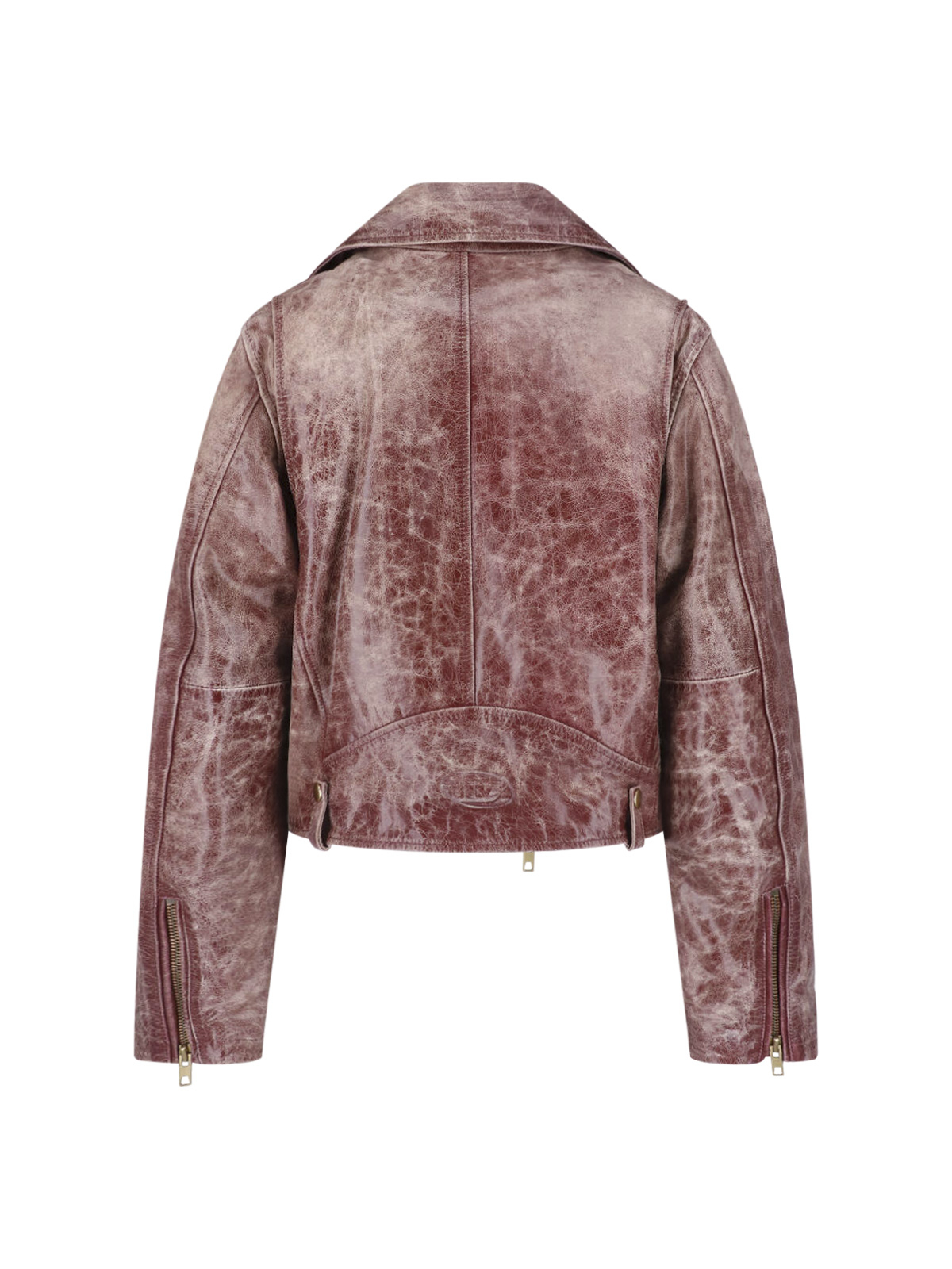 [Diesel] Leather Jacket FW26 A24067 0CJCM7GD