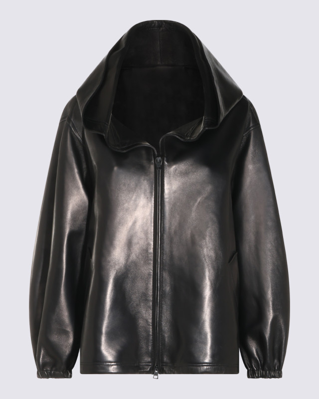 [Balenciaga] Leather Jacket FW26 A002FSTUS111000