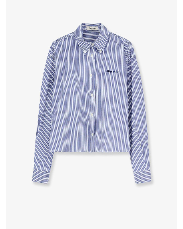 [Miu Miu] Shirts Long Sleeve FW26 MK2047SOOO195DF098Z