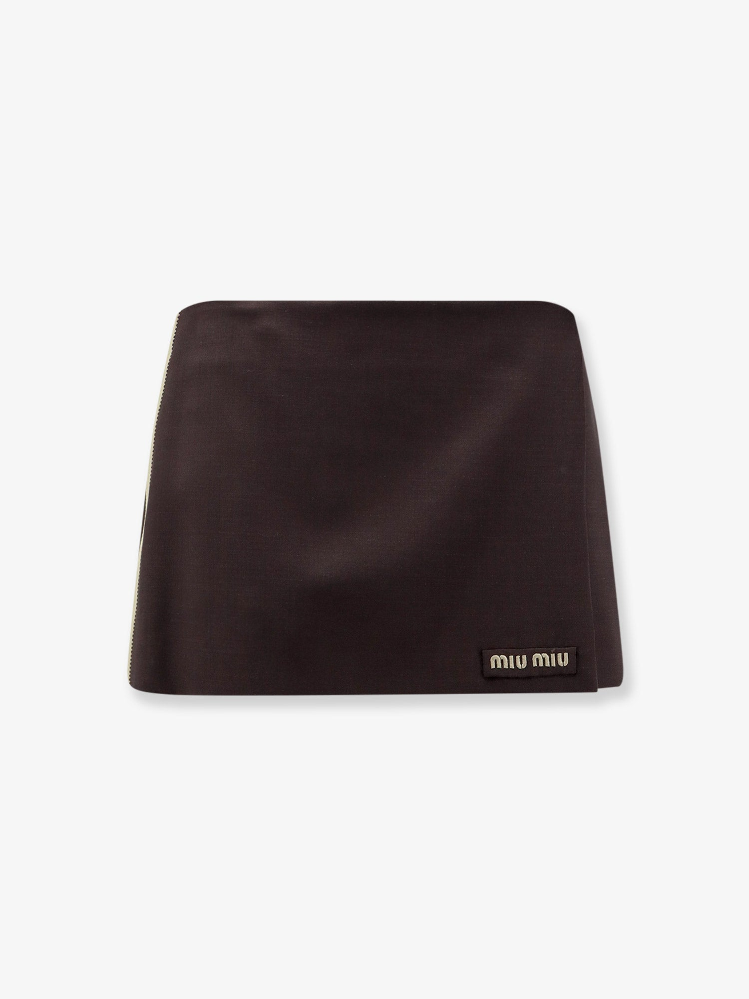 [Miu Miu] Mini skirt FW26 MG2724SOOO12I1F0324