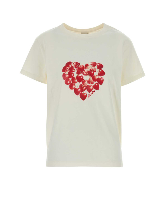 [Chloe] T-shirts Short Sleeve FW26 CH26AJH41880 107