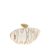 [Benedetta Bruzziches] Clutch bag SS26 0002042 WHITEDUNE