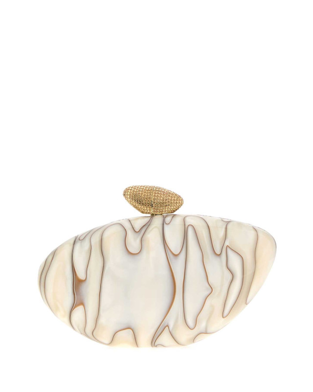 [Benedetta Bruzziches] Clutch bag SS26 0002042 WHITEDUNE