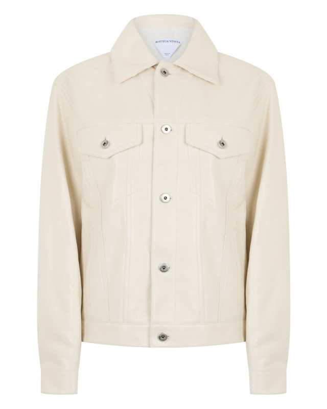 [Bottega Veneta] Leather Jacket SS26 857932V6D10_9107