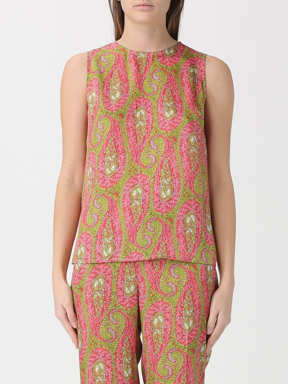 [Etro] T-shirts Sleeveless SS26 WRJA001999SASZ0 X0896