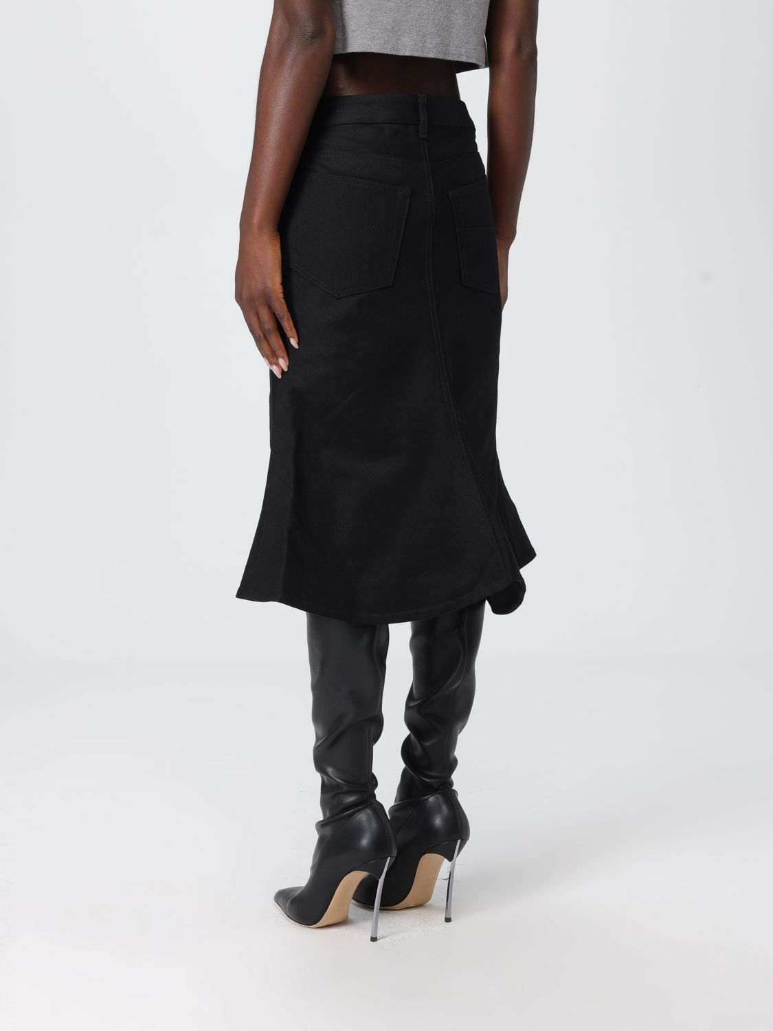[Balenciaga] Midi skirt SS26 852330TTWA4 1000