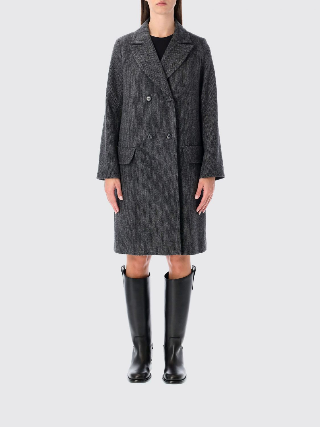 [A.P.C.] Coat FW25 F01545WOARA LAD