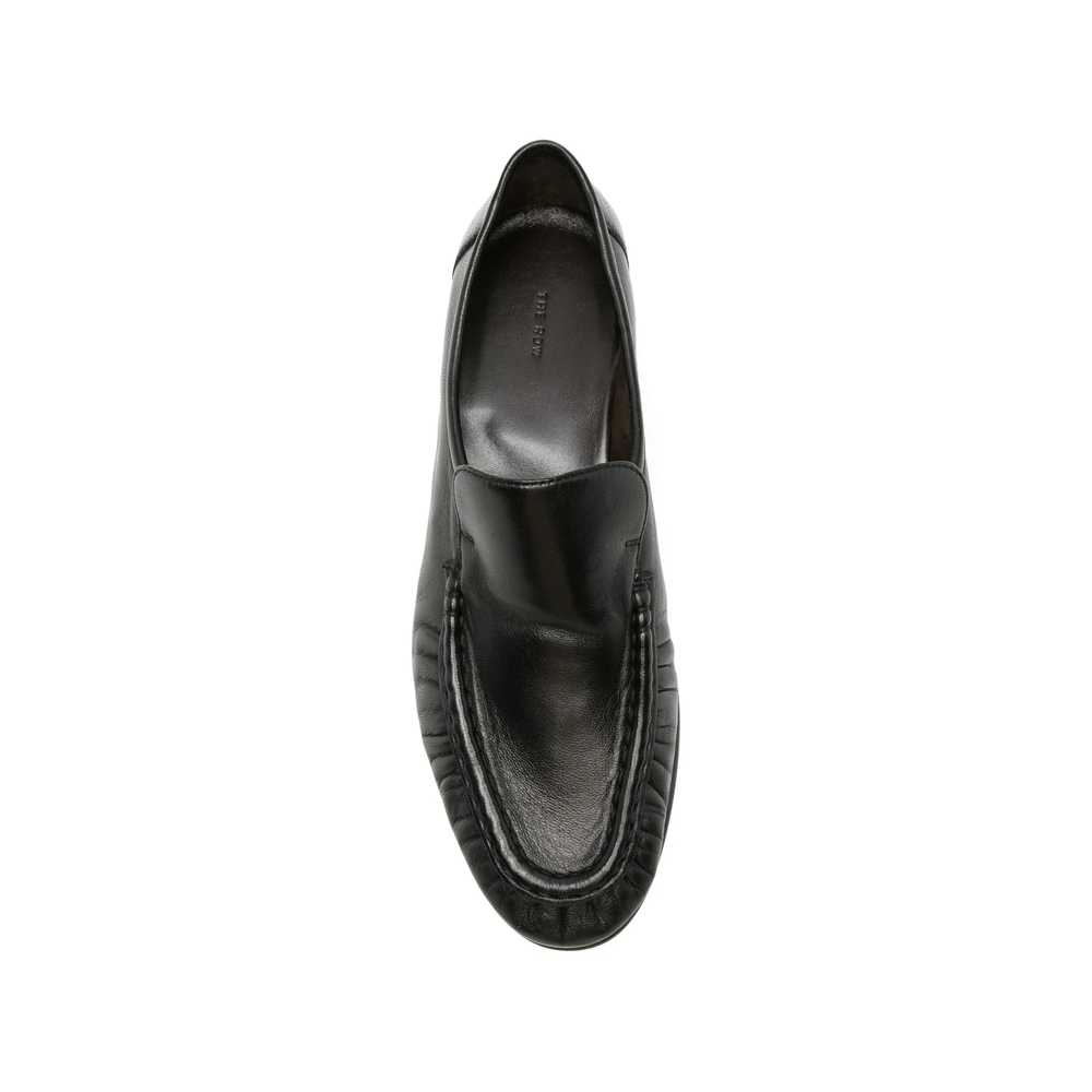 [THE ROW] Loafer FW26 F1923 SN60 BLK