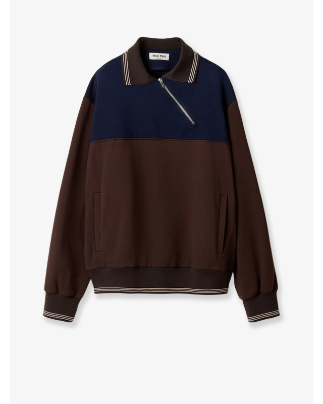 [Miu Miu] Sweatshirt SS26 MJLA01SOOO18FXF0KGN
