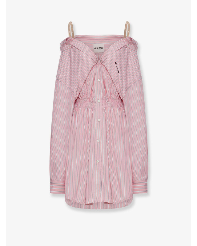 [Miu Miu] Long sleeve dress SS26 MF6125SOOO180UF0028